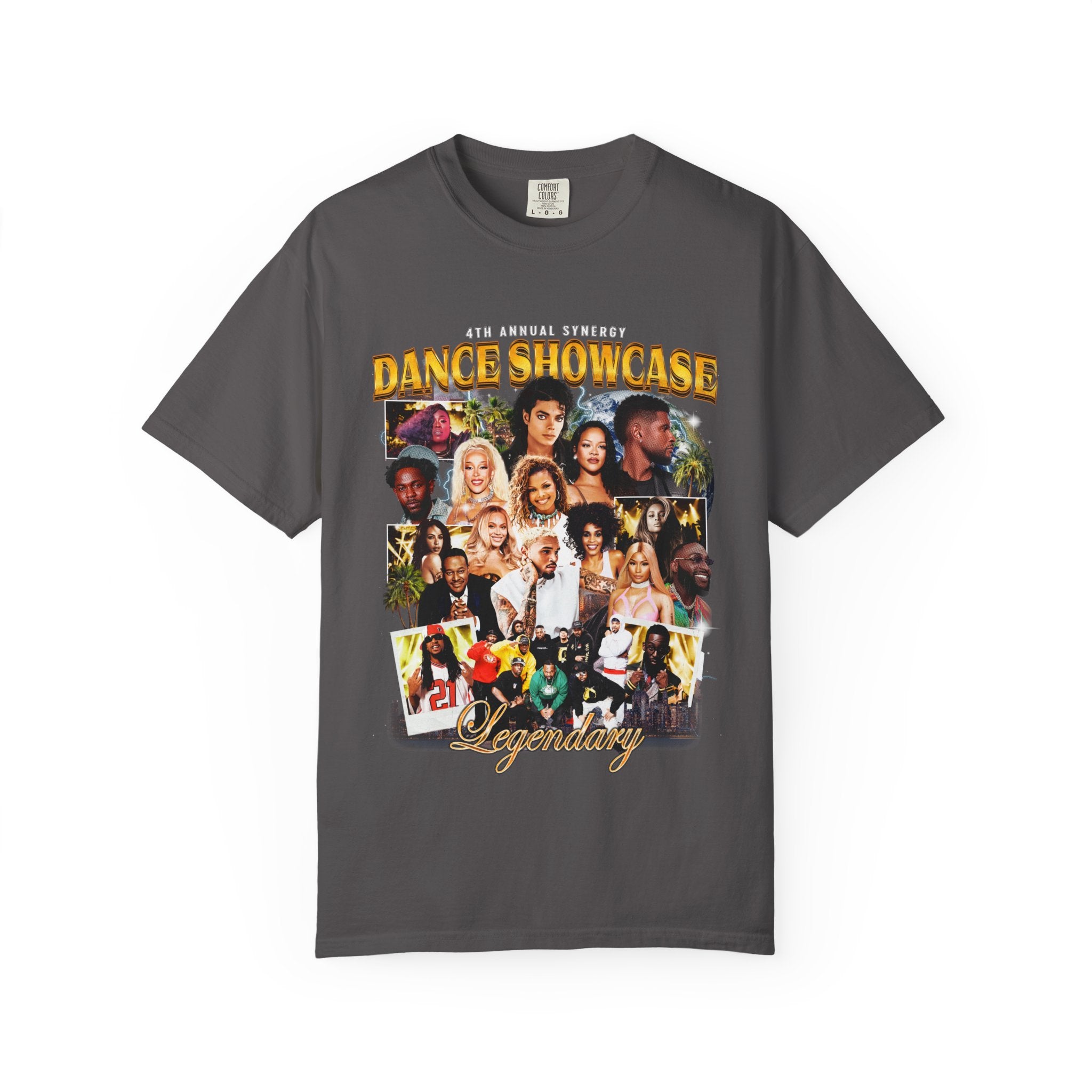Pre-Order 4th Annual Synergy Dance Showcase Tee – “Legendary” Edition