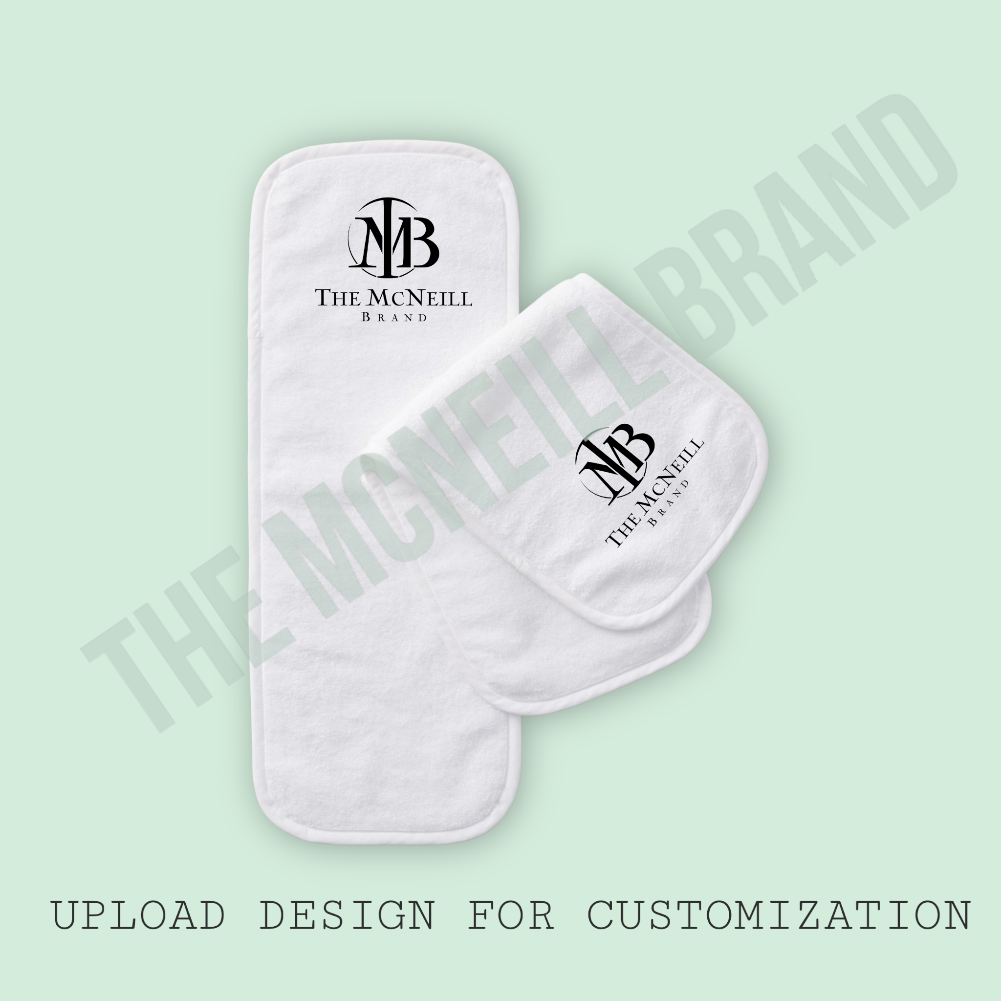 Custom Burp Cloth