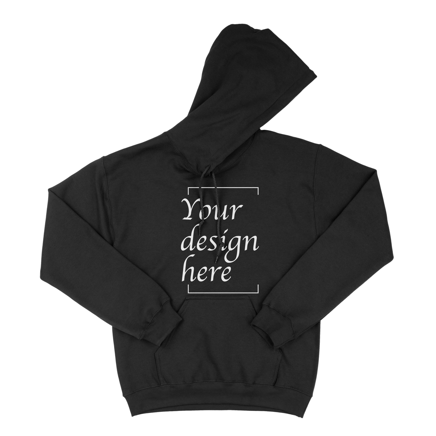 Custom DryBlend Hooded Sweatshirt