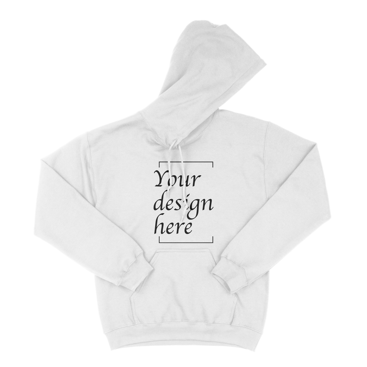 Custom DryBlend Hooded Sweatshirt